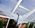 RION Anlehngewächshaus • Sun Room 47 • Kunststoff weiß • 11,51m² - Thumbnail 8