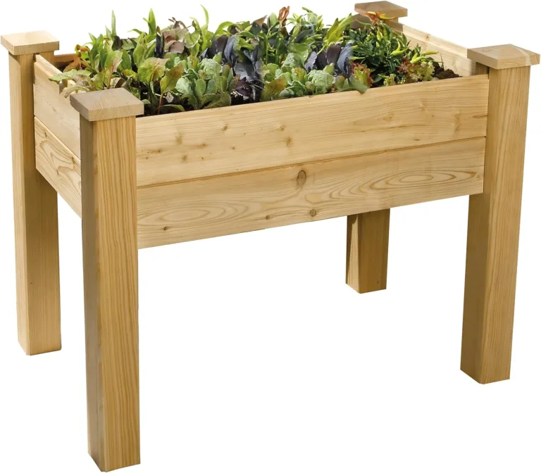 Bio Green Balkon-Hochbeet • BHB100 • Holz • 0,60m² [VIDEO] – Bild 1