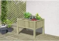 Gartenpirat Hochbeet mit 6x Pflanzkasteneinsatz • Holz • 0,85m² - Thumbnail 3