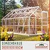 Deuba Gewächshaus Treibhaus Alu-Gewächshaus • 7,22m² • mit Fundament - Thumbnail 3
