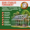 Deuba Gewächshaus Treibhaus Alu-Gewächshaus • 7,22m² • mit Fundament - Thumbnail 4
