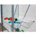 Vitavia Gewächshäuser Drahtregalset für Gewächshaus Ida 900 und 1300, Metall, 2 Regale, B 63 x H 61 cm, für Pflanzen und Gartenutensilien - Thumbnail 3