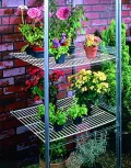 Vitavia Gewächshäuser Drahtregalset für Gewächshaus Ida 900 und 1300, Metall, 2 Regale, B 63 x H 61 cm, für Pflanzen und Gartenutensilien - Thumbnail 5