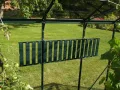 Vitavia Gewächshäuser Gewächshaus-Aluminiumregal 120 x 31cm abklappbar Klappregal grün - Thumbnail 3