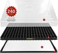 GREEN24 Hydroponik 240 XL Profi Anzuchthaus Zimmer-Gewächshaus mit automatischer Bewässerung Zimmer Gewächshaus - Treibhaus - Thumbnail 8