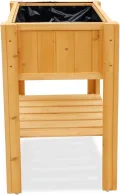 Habau Hochbeet Kompakt mit Ablage • Holz gelb • 0,27m² - Thumbnail 2