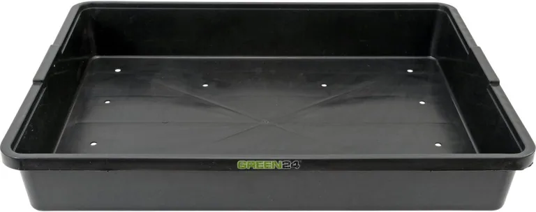 GREEN24 Profi Gewächshaus-Wanne XL565G gelocht für Pflanzen, Gewächshäuser und Garten – Bild 1