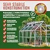 Deuba Alu-Gewächshaus Garten-Gewächshaus Treibhaus Pflanzenhaus • 4,75m² • ohne Fundament - Thumbnail 2