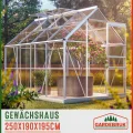Deuba Alu-Gewächshaus Garten-Gewächshaus Treibhaus Pflanzenhaus • 4,75m² • ohne Fundament - Thumbnail 9
