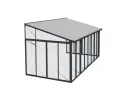 Palram Veranda San Remo Wintergarten, Grau, 295x425x310 cm - Thumbnail 10