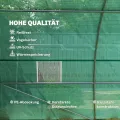 Outsunny Gewächshaus 800x300x200cm Foliengewächshaus Tomatenhaus mit Tür, 12 Fenster, Folientunnel aus verzinktem Stahl, PE, stabiles Treibhaus Pflanztunnel, inkl. Erdanker & Seilen, Grün - Thumbnail 3