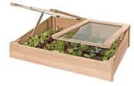 Gartenwelt Riegelsberger Hochbeet Kräuterbeet aus Lärchenholz 125x85x101/110 cm – Bild 5