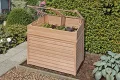 Gartenwelt Riegelsberger Hochbeet Kräuterbeet aus Lärchenholz 125x85x101/110 cm - Thumbnail 1