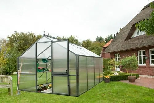 KGT Gewächshaus • Tulpe IV • anthrazit • 12,75m² - Bild 1