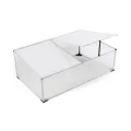 Profi - Frühbeet mit Alurahmen - 120X80X30/40CM - aus Polycarbonat - Gewächshaus aus Aluminium - Frühbeetkasten - Treibhaus - Thumbnail 1