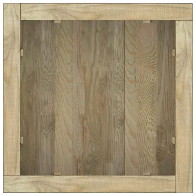vidaXL Holz Hochbeet 50x50cm Pflanzkübel Blumenkasten Blumentopf Blumenkübel – Bild 8