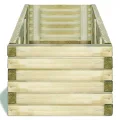 vidaXL Holz Hochbeet Pflanzkasten Blumenkasten Blumenkübel Pflanzkübel Garten - Thumbnail 9