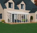Palram Sanremo Veranda Wintergarten, Weiß, 295x546x310 cm - Thumbnail 2