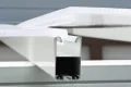 Palram Sanremo Veranda Wintergarten, Weiß, 295x546x310 cm - Thumbnail 7