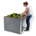 Metall Hochbeet Gartenbeet Pflanzbeet Blumenbeet Garten Beet Rosendaal anthrazit - Thumbnail 6