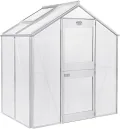 Beckmann Alu-Gewächshaus • Allgäu U3-D-AN • silber • 2,68m² - Thumbnail 1