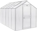 Beckmann Alu-Gewächshaus • Allgäu U6-D-AN • silber • 6,38m² - Thumbnail 1