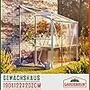 Deuba Anlehngewächshaus Alu-Gewächshaus • 2,44m² • mit Fundament - Thumbnail 3