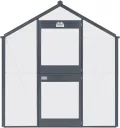 Beckmann Alu-Gewächshaus • Allgäu U6-D-AE • anthrazit • 6,38m² - Thumbnail 3