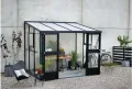 Juliana Anlehngewächshaus Veranda 6.6 • Alu eloxiert/schwarz • ESG 3mm • 6,5m² - Thumbnail 3