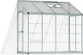 Palram Anlehngewächshaus • 8×4 • mit Stahlfundament • 3,05m² - Thumbnail 1