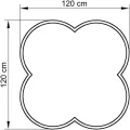Beckmann Hochbeet • HBL4 • Holz Lärche • 1,44m² - Thumbnail 5