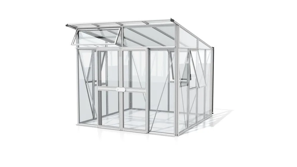 Vitavia Gewächshaus Aphrodite 7800, 3mm ESG / 10mm HKP, alu - Bild 1