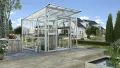 Vitavia Gewächshaus Aphrodite 7800, 3mm ESG / 10mm HKP, alu - Thumbnail 2