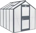 Beckmann Alu-Gewächshaus • Allgäu U5-D-AE • anthrazit • 5,14m² - Thumbnail 4