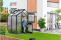 Beckmann Alu-Gewächshaus • Allgäu U5-D-AE • anthrazit • 5,14m² - Thumbnail 7