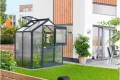 Beckmann Alu-Gewächshaus • Allgäu U5-D-AE • anthrazit • 5,14m² - Thumbnail 1