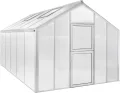 Beckmann Alu-Gewächshaus • Allplanta 6 • silber • 12,27m² - Thumbnail 2
