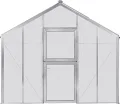 Beckmann Alu-Gewächshaus • Allplanta 6 • silber • 12,27m² - Thumbnail 3