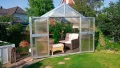 Beckmann Alu-Gewächshaus • Allplanta 6 • silber • 12,27m² - Thumbnail 1