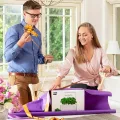 Click and Grow Growbox, Smart Garden, einfacher als Hydroponisches anzuchtsystem, Indoor Garten, kräutergarten, Indoor gewächshaus mit 3 Plant pods dabei, Weiß - Thumbnail 3