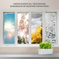Click and Grow Growbox, Smart Garden, einfacher als Hydroponisches anzuchtsystem, Indoor Garten, kräutergarten, Indoor gewächshaus mit 3 Plant pods dabei, Weiß - Thumbnail 4
