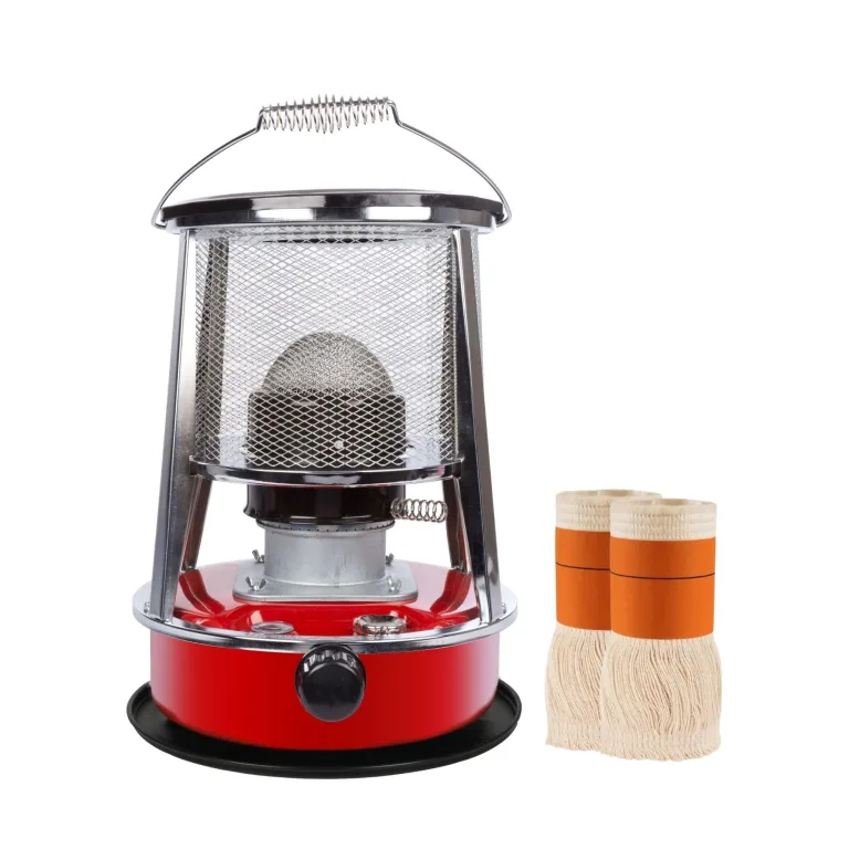 Perel Mobiles Petroleumheizgerät 2600W, tragbarer Kerosinofen für außen und Camping, Docht-Heizung, 4,6L Tank, 18 Stunden Laufzeit, stromlose Notheizung, energiesparende Outdoor-Heizung – Bild 8