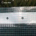 HaGa Gitterfolie 4m Breite in transparent – Extrastarke Folie für Gewächshaus klein & groß – als Gewächshausfolie & Winterschutz (Meterware) - Thumbnail 10