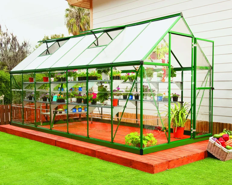 Palram HYBRID 6X4 Bundle Silber Gewächshaus 126x 185x 208 cm – Bild 8