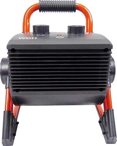 Aktobis Elektroheizer Heizgebläse Heizung oder Frostwächter WDH-BGP02 (2 kW), schwarz/rot – Bild 10
