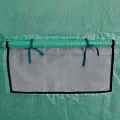 vidaXL Polytunnel-Gewächshaus Stahl Begehbar 18 m² Mobil Treibhaus Tomatenhaus - Thumbnail 2
