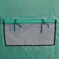 vidaXL Polytunnel-Gewächshaus Stahl Begehbar 18 m² Mobil Treibhaus Tomatenhaus - Thumbnail 8
