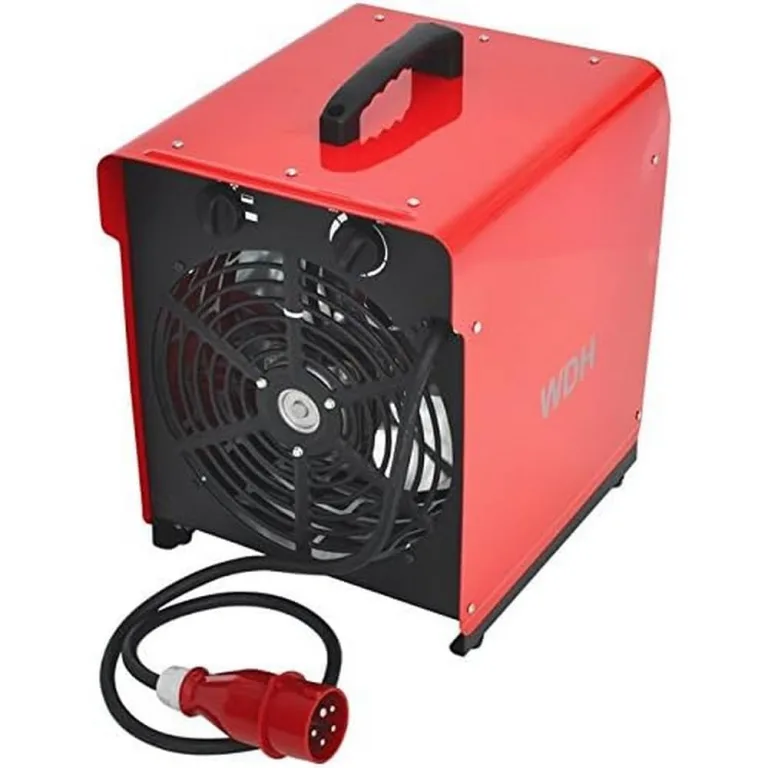 Aktobis Heizgebläse Elektroheizer Heizung Frostwächter Bauheizer WDH-BGP03 (3 kW / 230 V), rot – Bild 8
