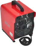 Aktobis Heizgebläse Elektroheizer Heizung Frostwächter Bauheizer WDH-BGP03 (3 kW / 230 V), rot - Thumbnail 1
