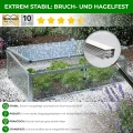 Beckmann Frühbeet Typ Allgäu Modell FSH – Extrem Stabil: Hagelfeste 6mm Platten – Made in Germany – UV-Schutz—Premium Aluminium Mini-Gewächshaus – 98x58cm - Thumbnail 3